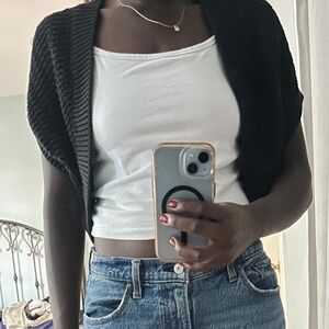 Brandy Melville Black Cardigan Sweater